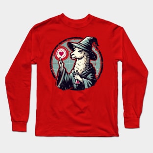 llama wizard of love Long Sleeve T-Shirt